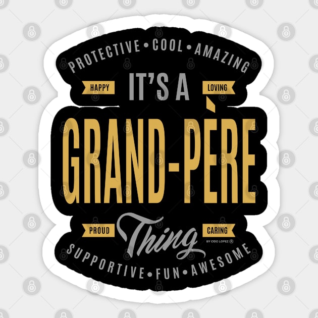 Grand-Père Sticker by C_ceconello